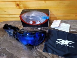 UNI LYŽIARSKE OKULIARE 3F VISON BOOST BLACK-BLUE